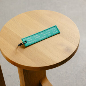 Woven Keyring - Green