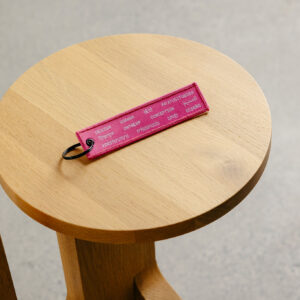 Woven Keyring - Pink