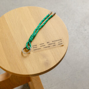 Rope Keyring - Green