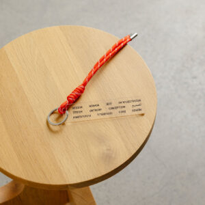 Rope Keyring - Red