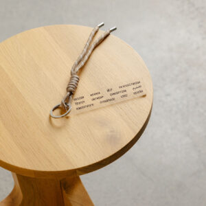 Rope Keyring - Natural