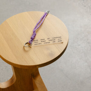 Rope Keyring - Purple