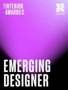 Emerging Designer Category, NZ Interior Awards 2026