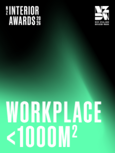 Workplace under 1000sqm Category, NZ Interior Awards 2026